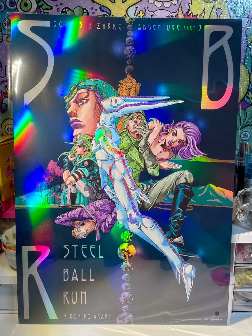全シリーズ】THE☆JOJO WORLD 原作B3オーロラポスター セット