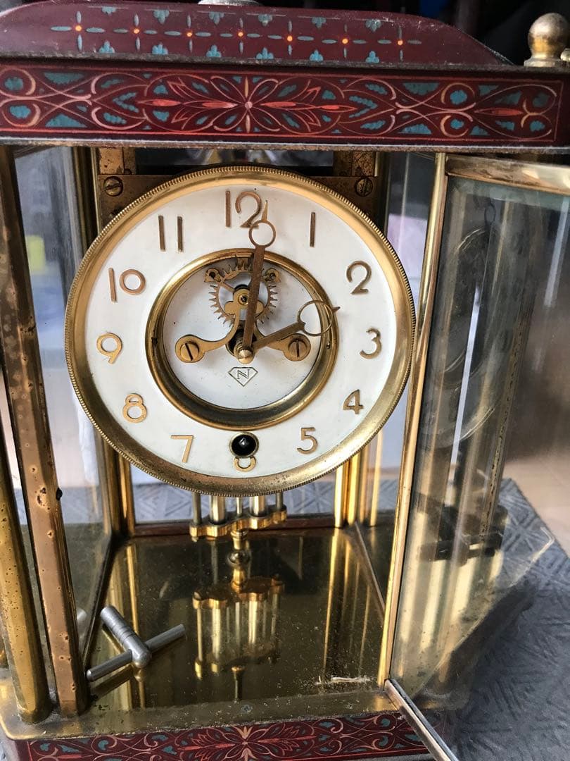 日本美術時計、置時計、ゼンマイ振り子時計