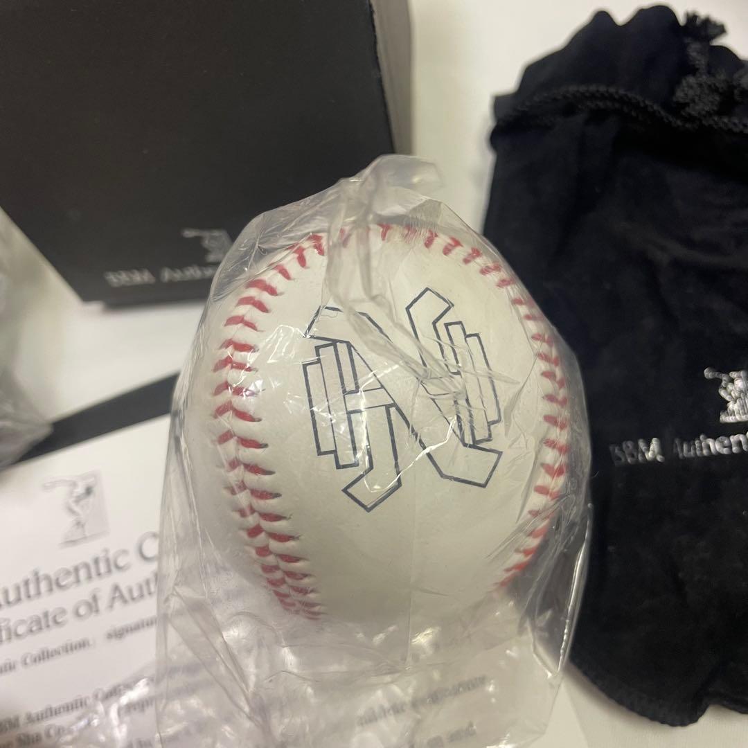 南海ホークス 野村克也 門田博光 ダブル直筆サイン入りボール K259243