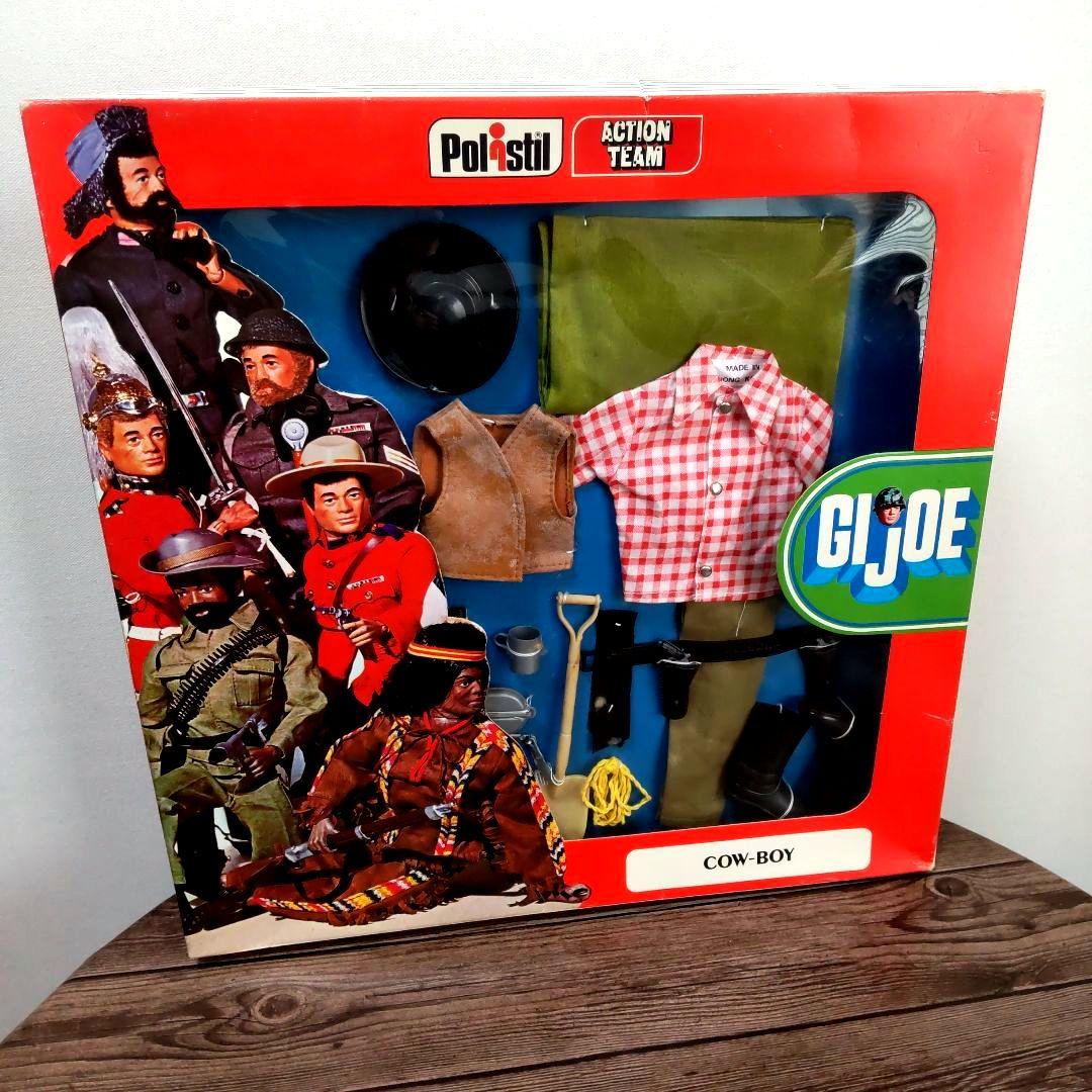 ビンテージ　GIJOE　イタリア版　COW‐BOY 1977 年　ポリスティル社