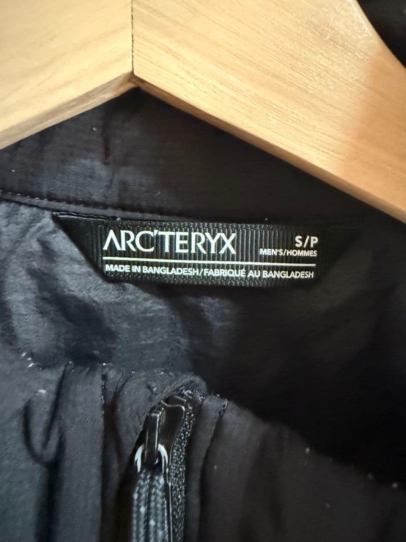 arcteryx atom LT vest black Sサイズ
