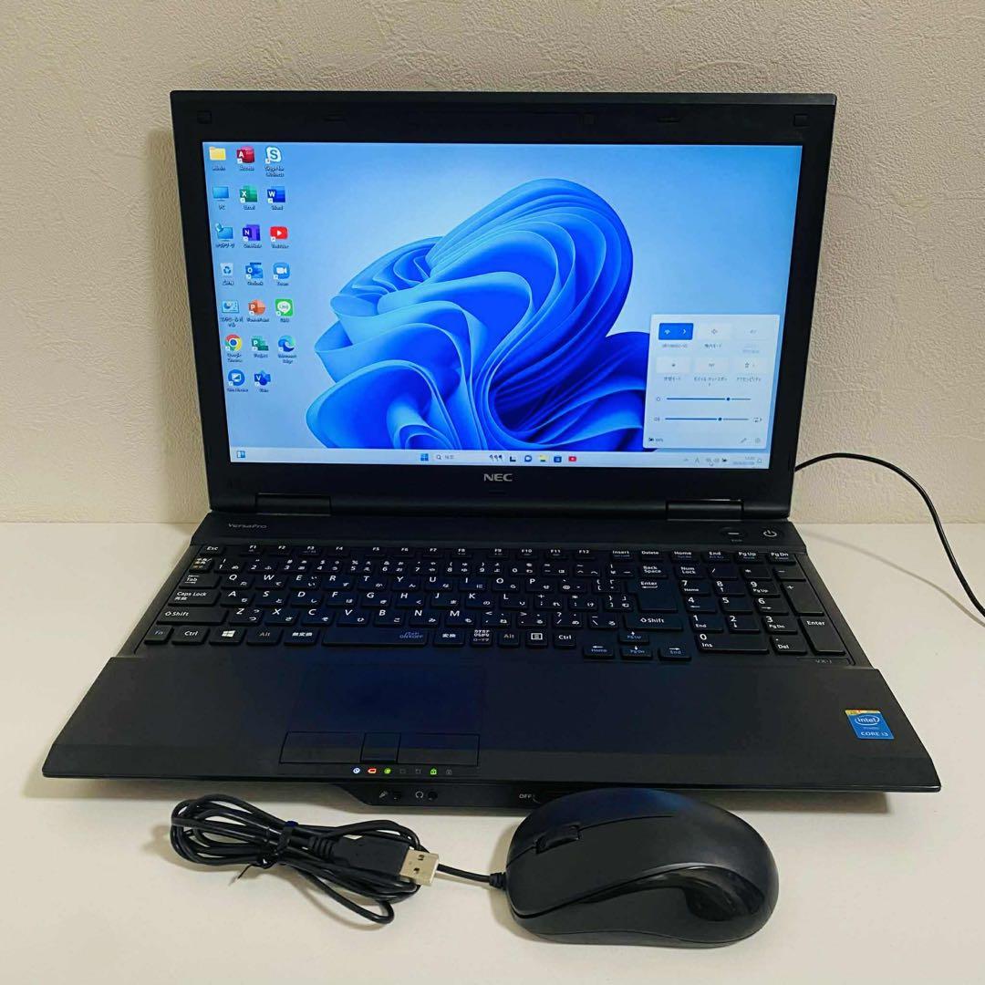 Y83 NECノートパソコンSSDメモリ8G高速 Windows11オフィス付き - メルカリ