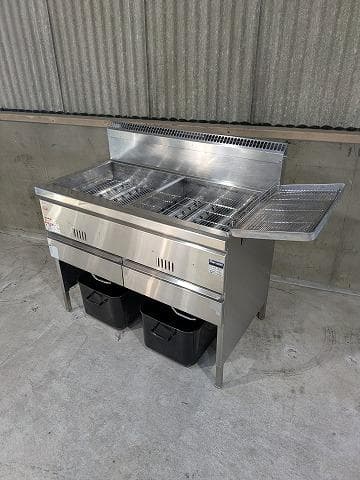 2022年製 マルゼン ガスフライヤー MGF-23WK 都市ガス 厨房 2槽 - メルカリ