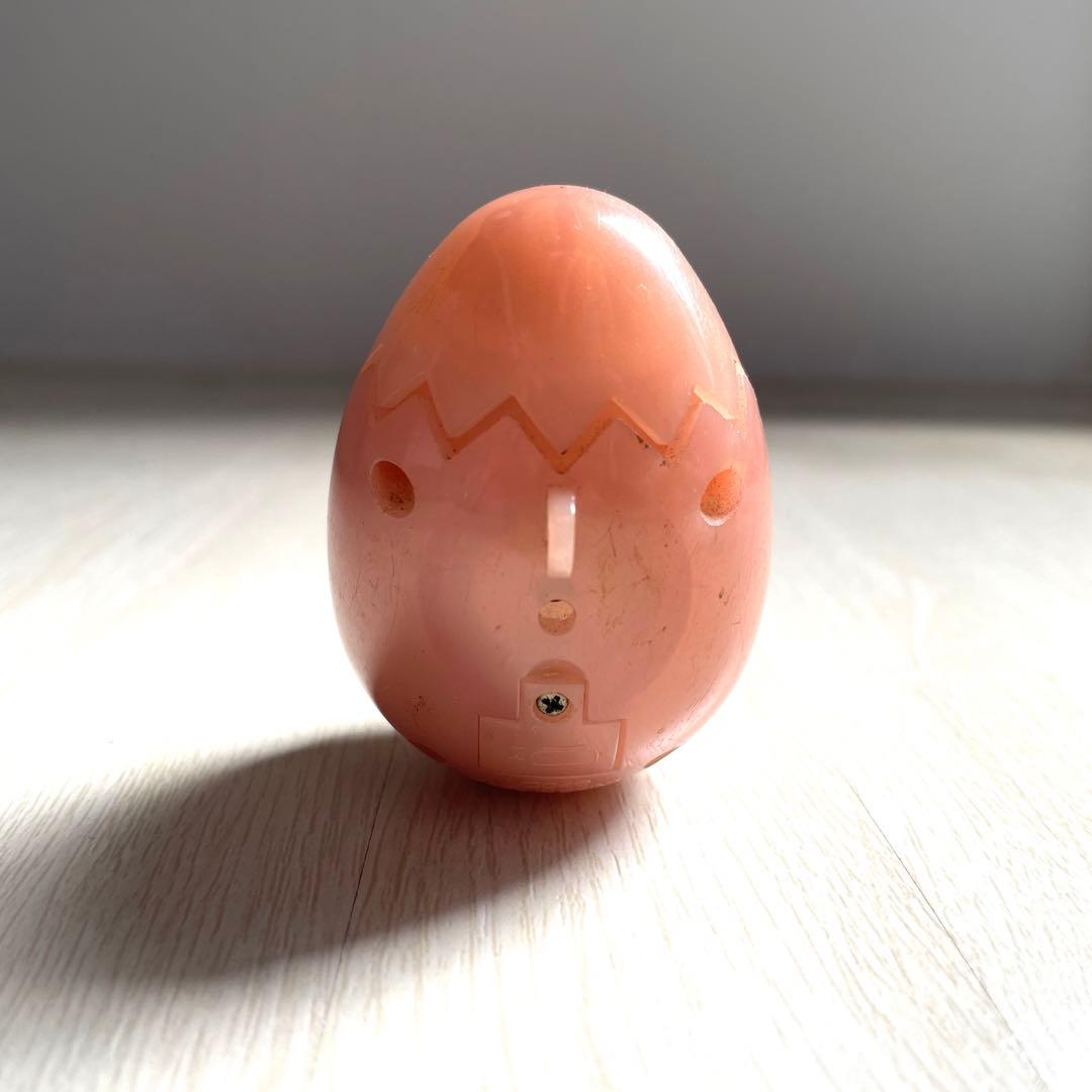 ピンク卵型液晶おもちゃ 3ボタン付き - メルカリ