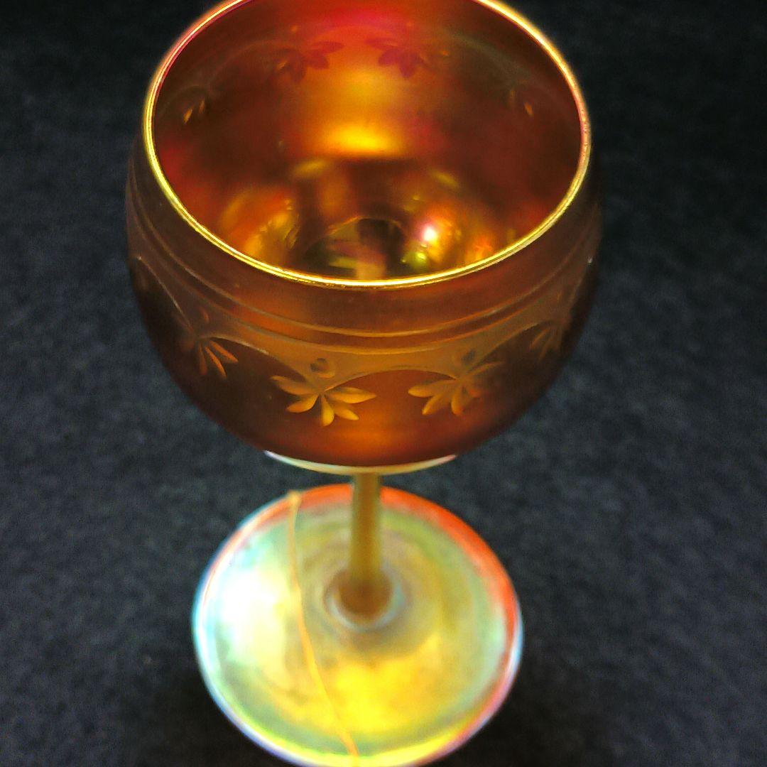 Y1081-10 ルイス・カムフォート・ティファニー作 ファブリルガラス