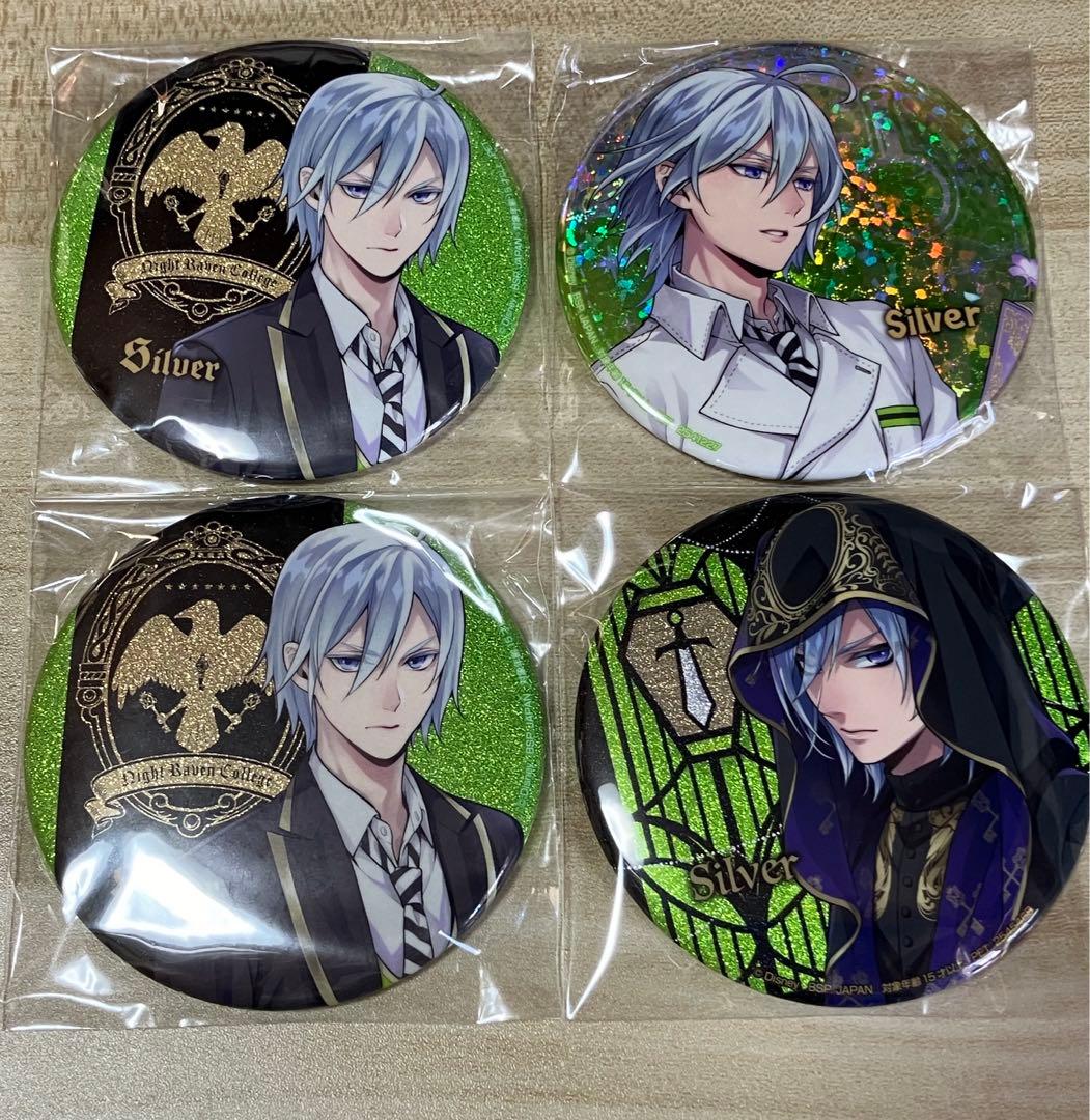 ツイステ シルバー ナムコ缶バッジ