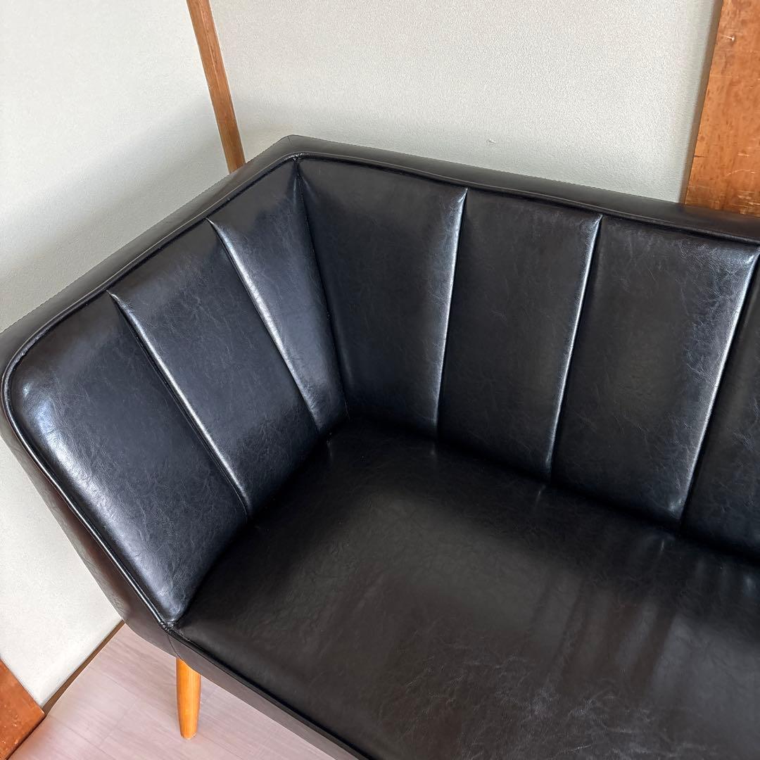 ※直接お渡し【美品】unico wyhte ワイス ベンチ ソファ セット