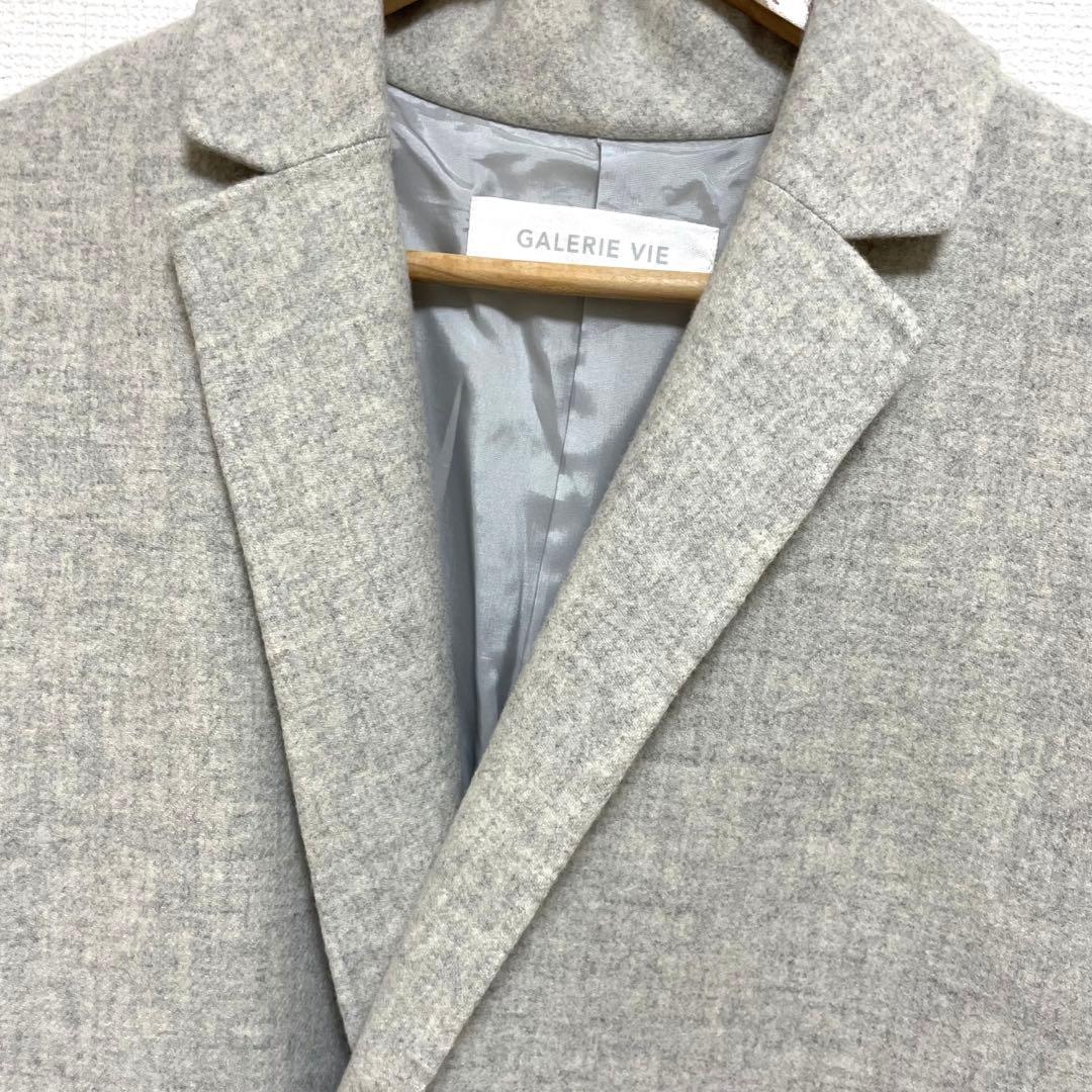 GALERIE VIE ギャルリーヴィー ライトメルトン チェスターコート
