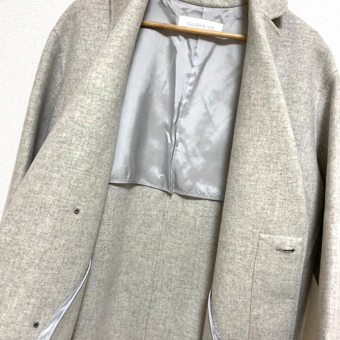 GALERIE VIE ギャルリーヴィー ライトメルトン チェスターコート