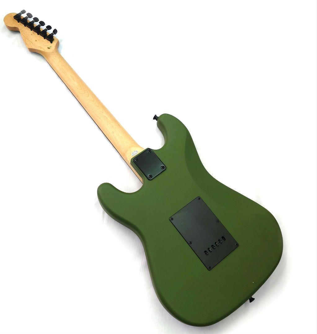 SELDER アーミーグリーン ストラトタイプ エレキギター