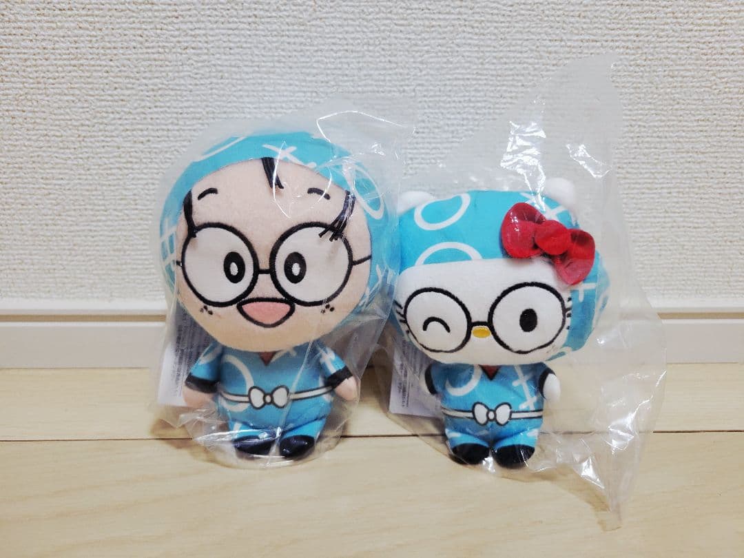 忍たま乱太郎×サンリオキャラクターズぬいぐるみ17点セット(セミコンプ)