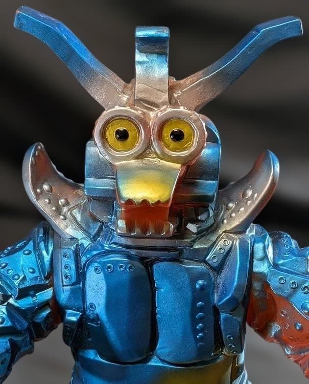 ジャイアントガルバン「キャプテンウルトラ」登場怪獣（ブルマァク復刻）ソフビ