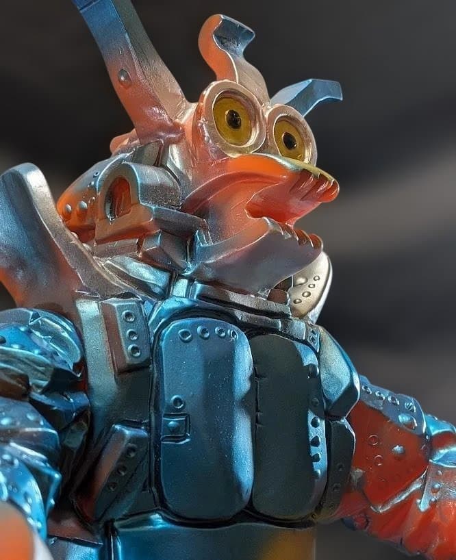 ジャイアントガルバン「キャプテンウルトラ」登場怪獣（ブルマァク復刻）ソフビ