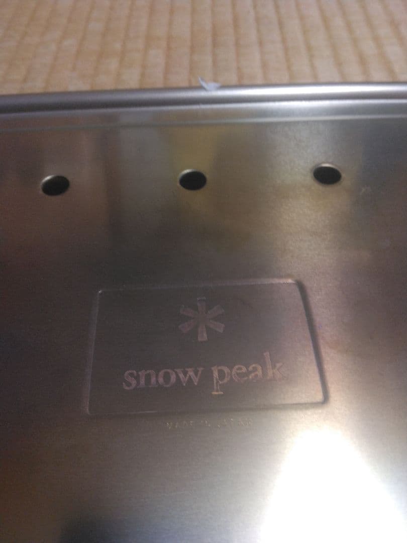 美品※明日最終　スノーピーク　焚火台L スターターセット　set-112s手袋付