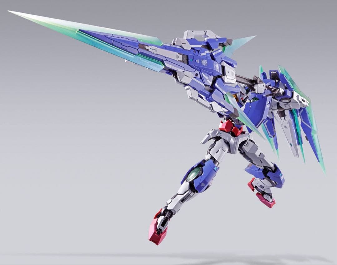 新品未開封L BUILDダブルオークアンタ　フルセイバー