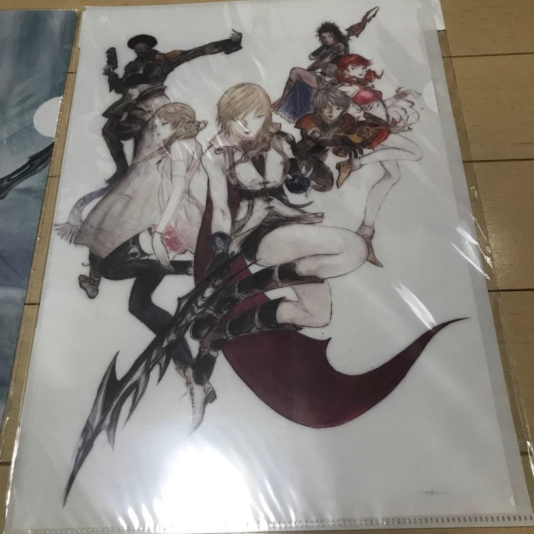 天野喜孝 ファイナルファンタジー13 クリアファイル - メルカリ