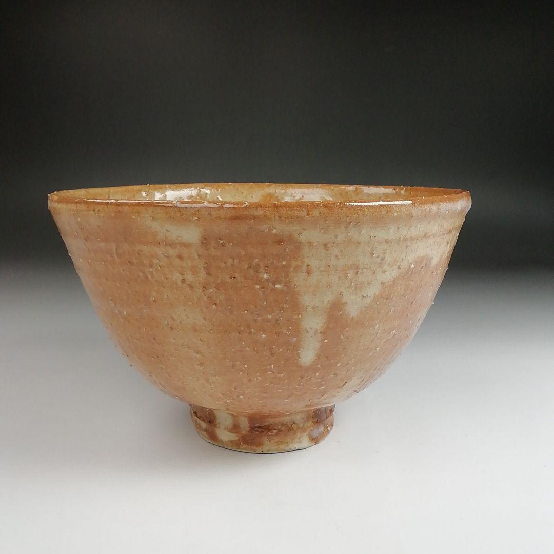 S938 茶碗 『萩焼』『長沢窯 原田隆峰 作』 共箱 抹茶碗 茶道具