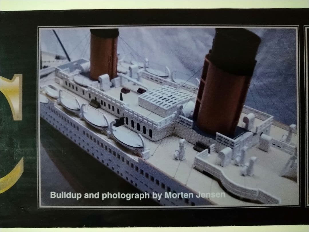 船　客船　プラモデル　Ｒ.Ｍ.Ｓ　ＴＩＴＡＮＩＣ　博物館品質の絶版モデル