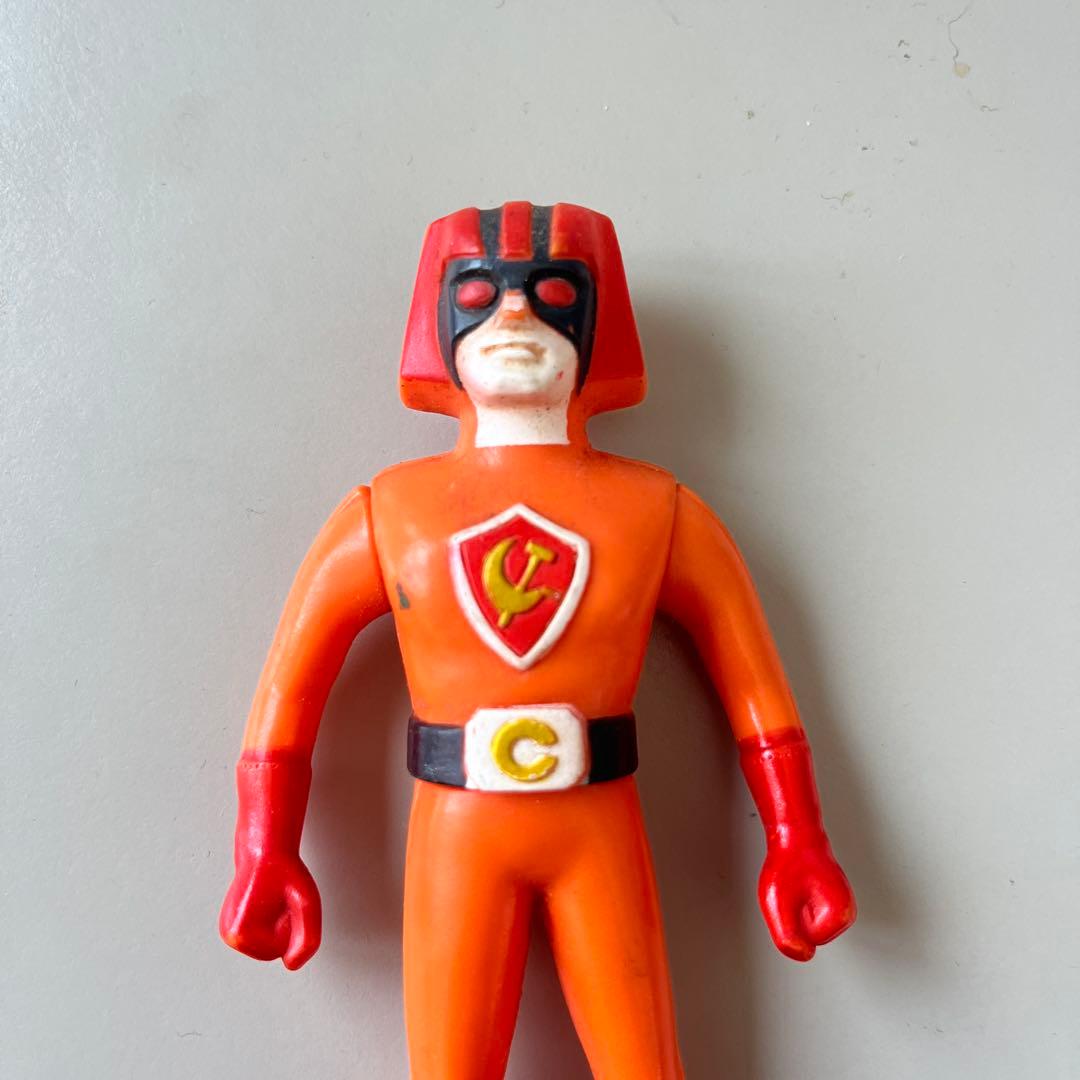 バトルフィーバーJ バトルコサック ミスアメリカ ソフビ ポピー製の