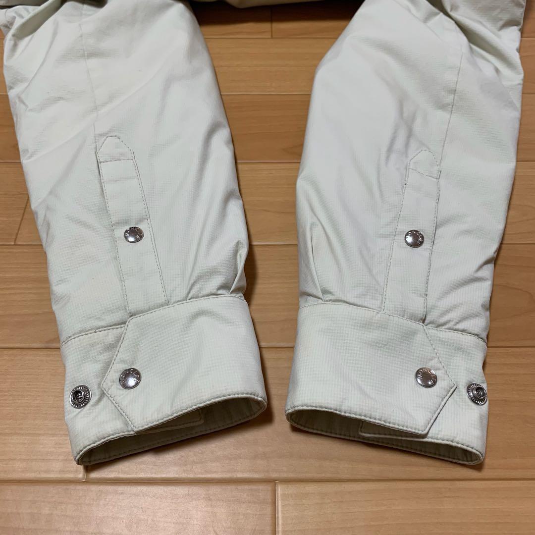 希少　モンクレール　DELLY ライトベージュ　牛革　ダウンジャケット5D121