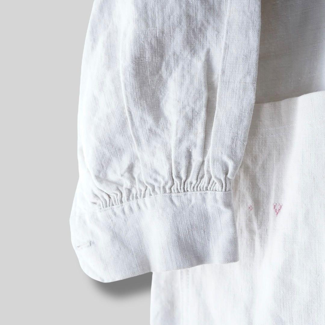 1930s フレンチリネン アンティーク ヴィンテージ リネンコート ビヨード