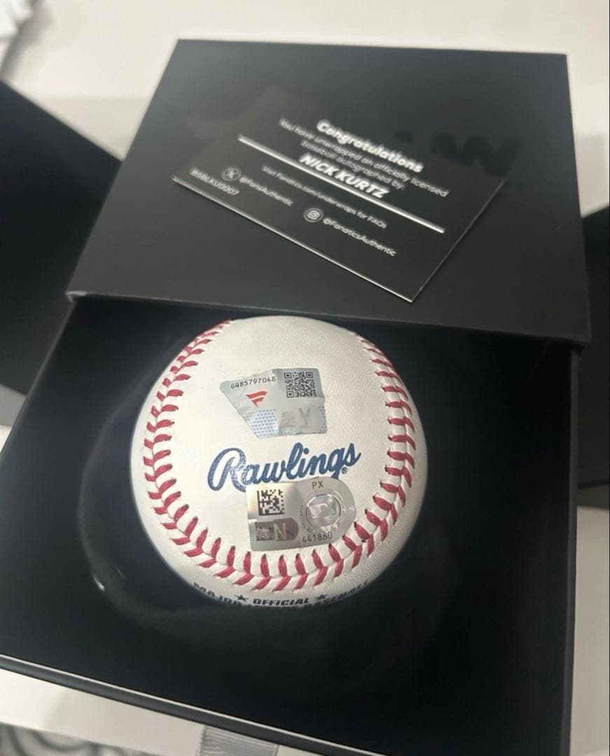 AL新人王】 Nick Kurtz ニックカーツ Fanatics 直筆サイン - メルカリ