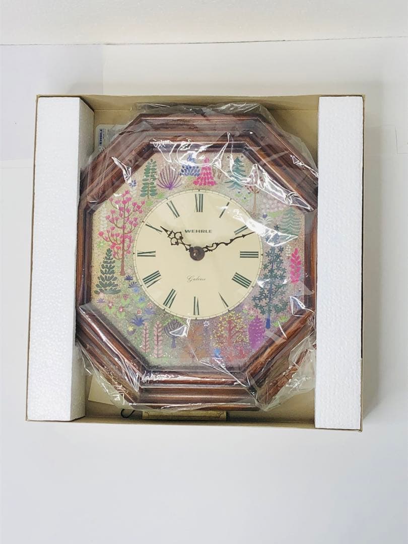 未使用品 WEHRLE Gallery Clock ウエラ社 掛時計 希少品