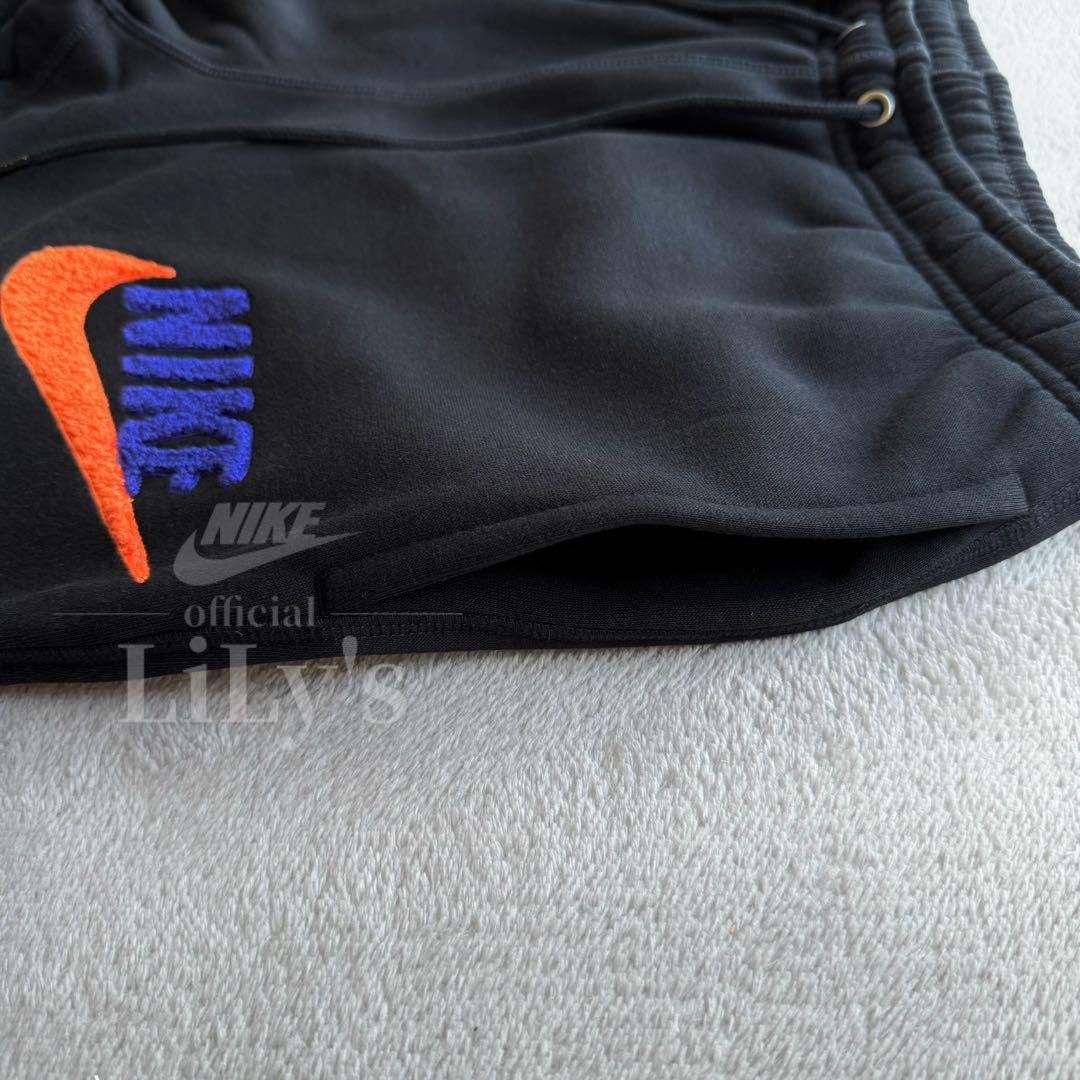 【ＸＬサイズ】NIKE上下セットアップ　ロゴボア　黒ブラック　ナイキ　新品未使用