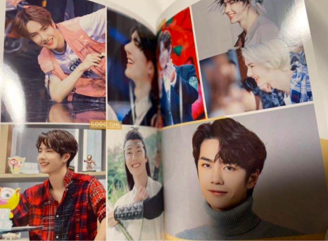 陳情令　王一博　「笑顔特集」28p写真集