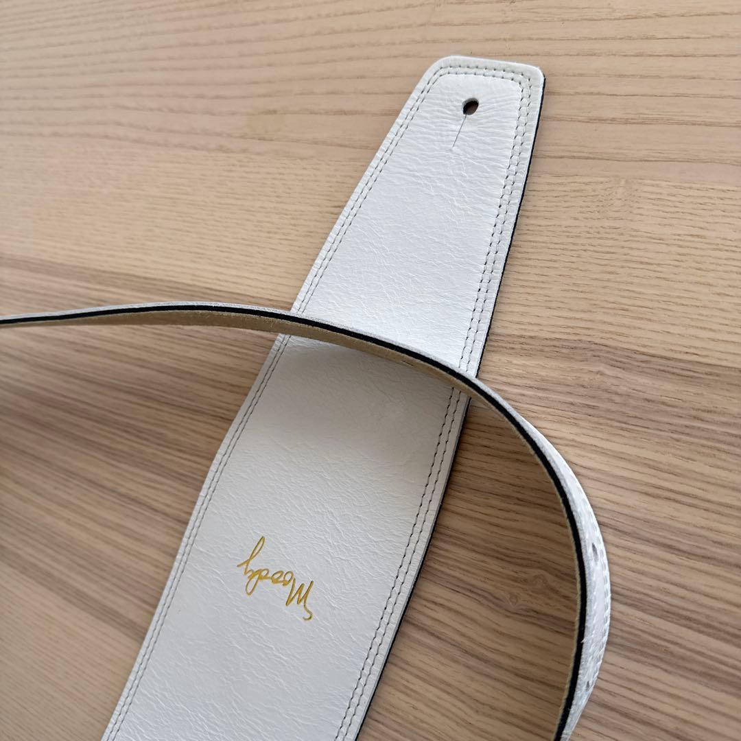 【ほぼ未使用】MOODY STRAPS Leather&Suede 4.0\"