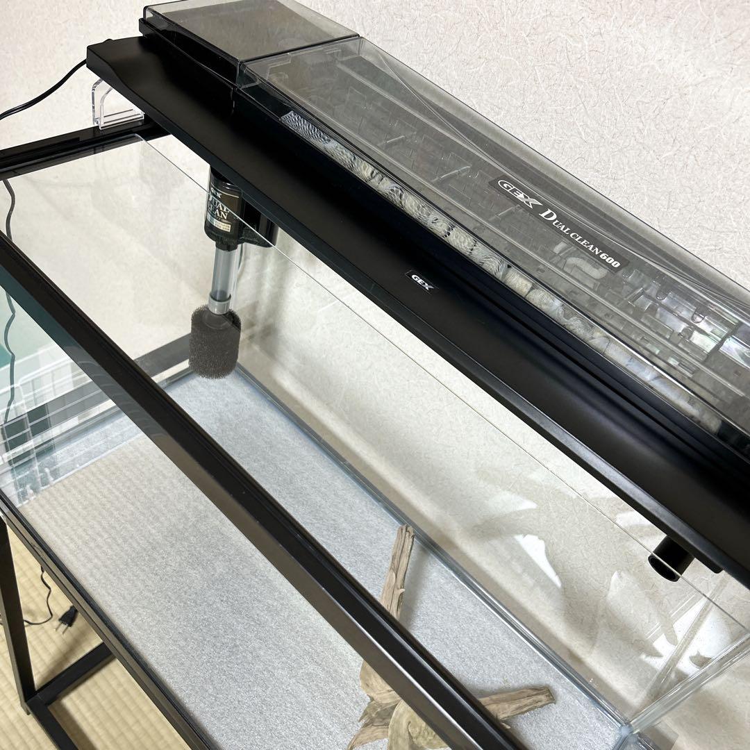 大阪 近畿 直接取引 引き取り限定】美品 GEX 60cm水槽 水槽台セット