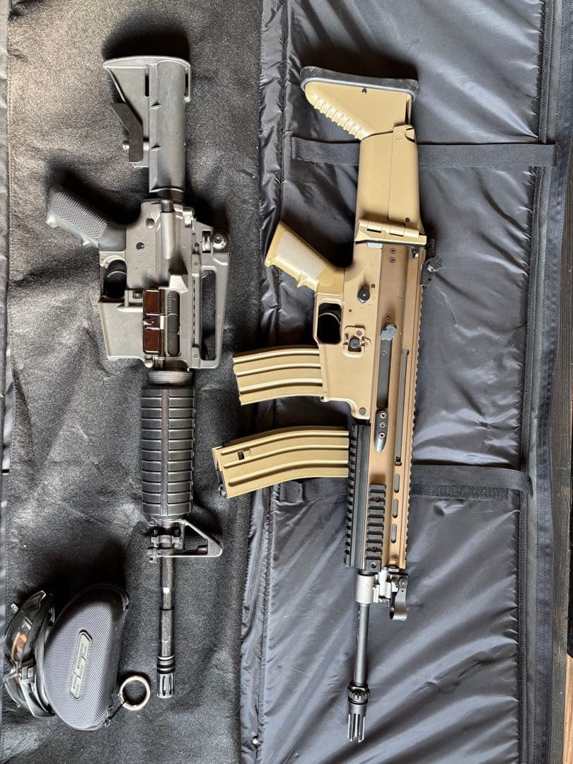 12超⇒4台に！東京マルイ SCAR-L M4セット