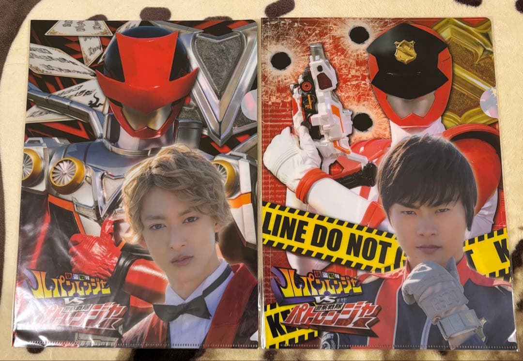 ルパンレンジャーVSパトレンジャー クリアファイル 8枚コンプリートセット