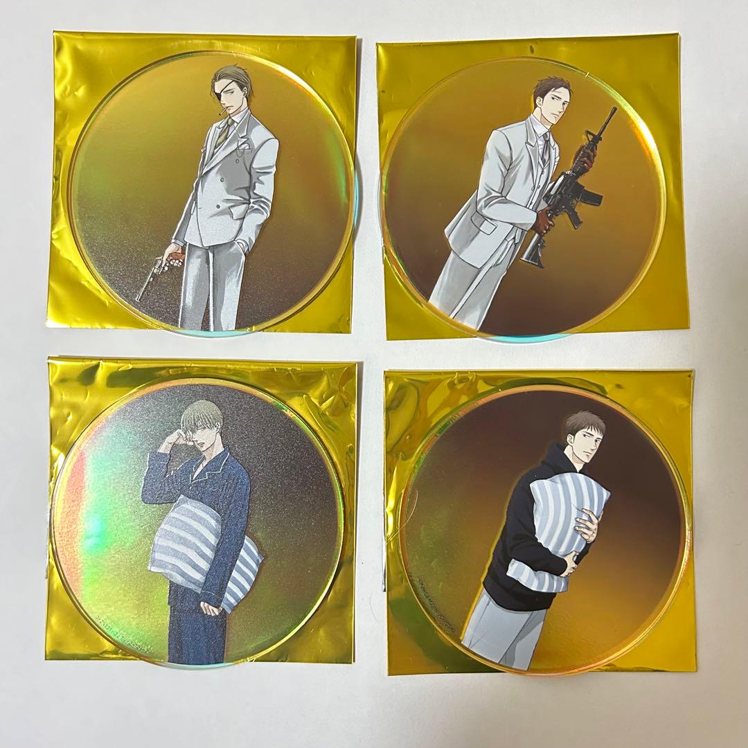 囀る鳥は羽ばたかないアクリルコースターセット