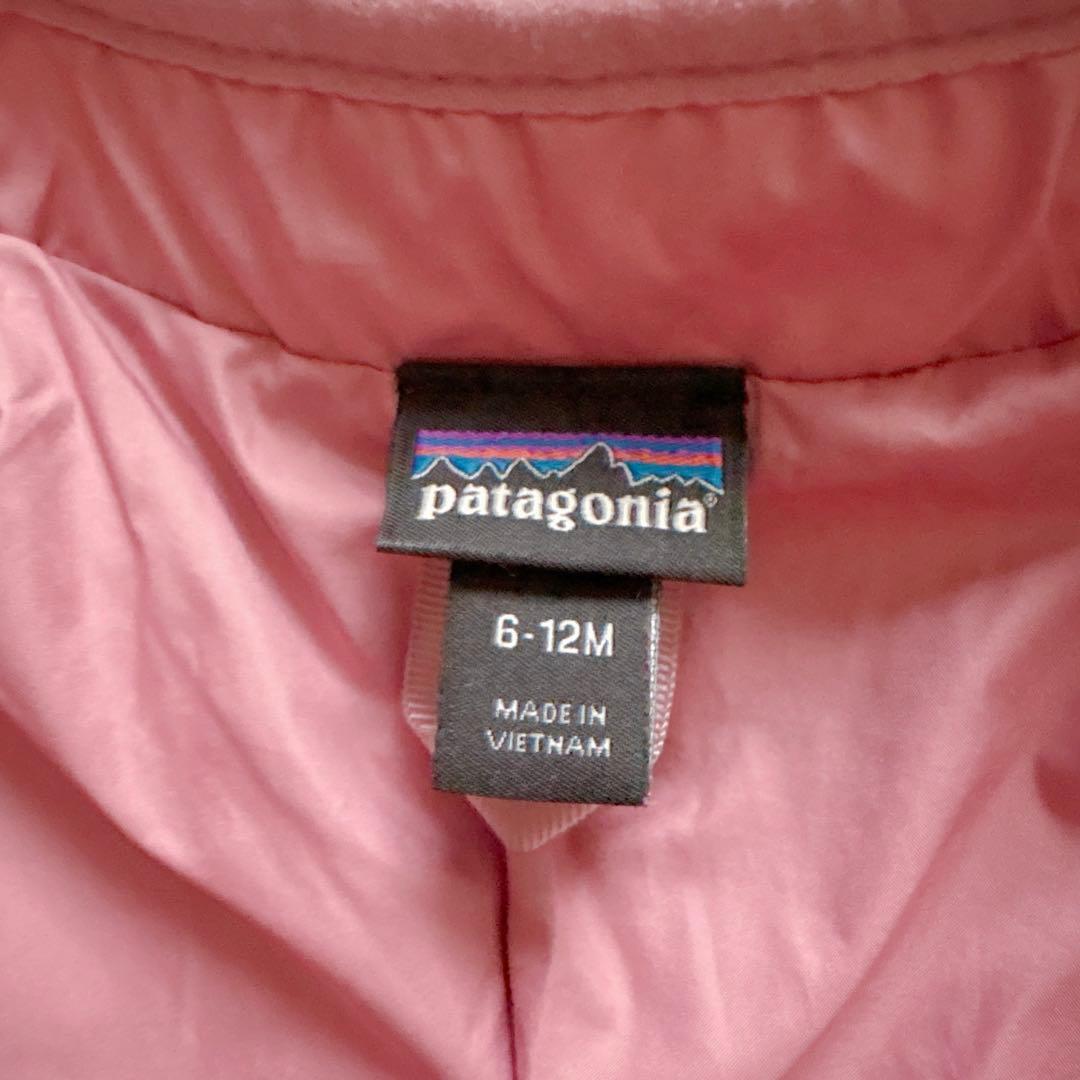 【美品】　patagonia レトロX ジャケット　ベビー　6-12M ピンク