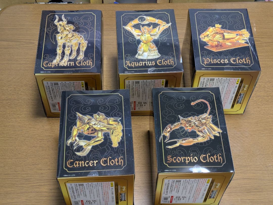 リバイバル 聖闘士聖衣神話EX アフロディーテ カミュ シュラ デスマスク ミロ