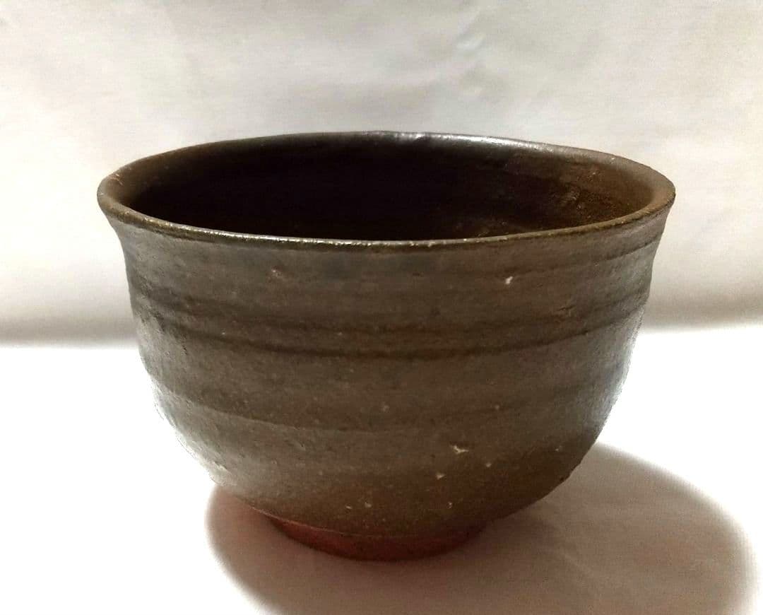 最終価格】西岡小十 黒唐津 茶碗 共箱 共布 栞 - メルカリ