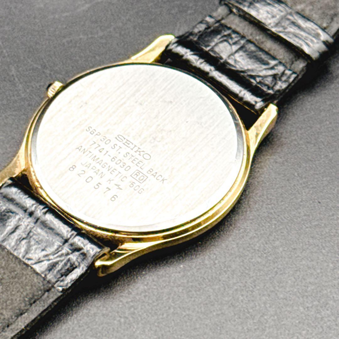 SEIKO Dolce 7741-6030 稼働品 メンズ クォーツ セイコー