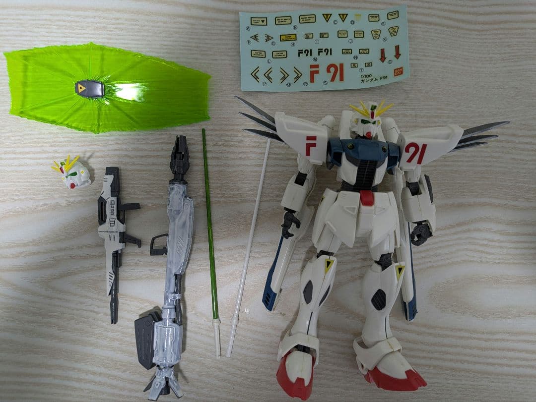 組立済ジャンク扱 1/100 ガンダムF91 - メルカリ