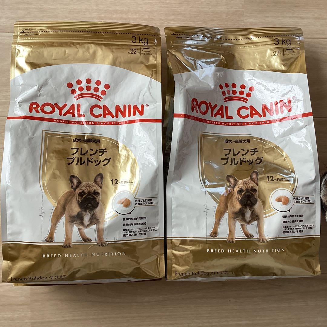 ロイヤルカナン フレンチブルドッグ 3kg2袋セット - メルカリ