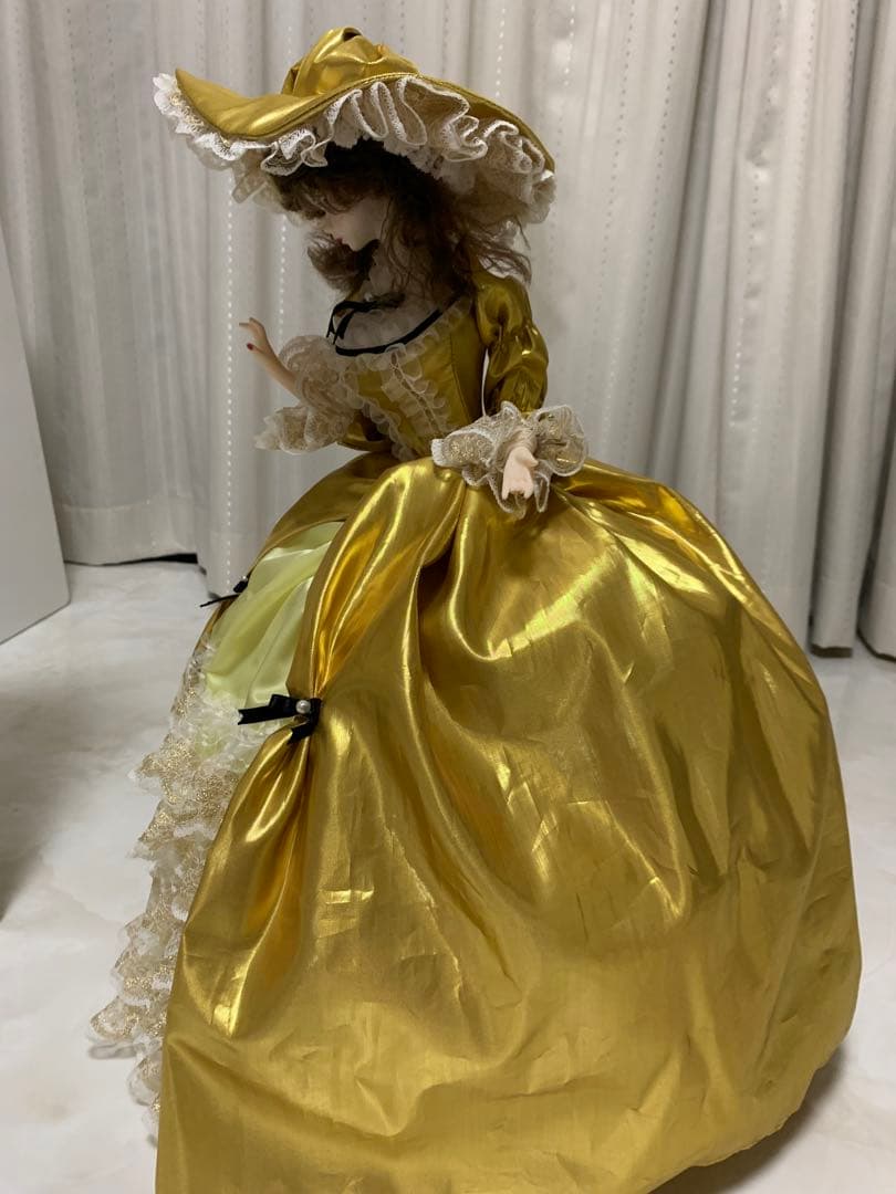 アンティーク オルゴール miss ROSA 人形 ドール 昭和レトロ