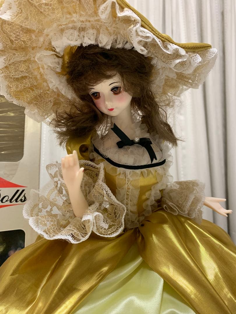 アンティーク オルゴール miss ROSA 人形 ドール 昭和レトロ