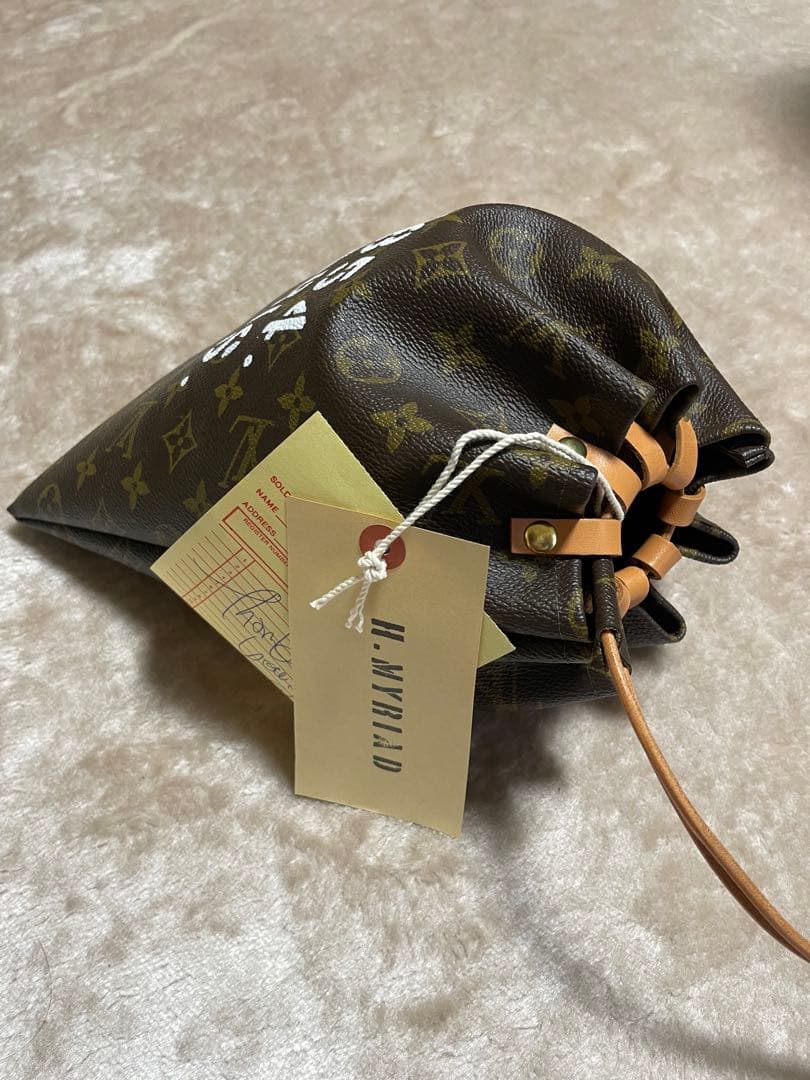 激レア 新品未使用品 h.myriad design 一番人気 巾着ポーチ