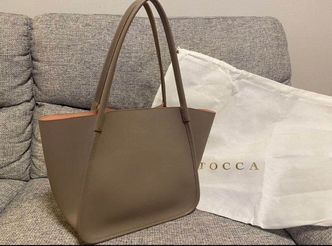 TOCCA NUAGE LEATHER TOTE トートバッグ