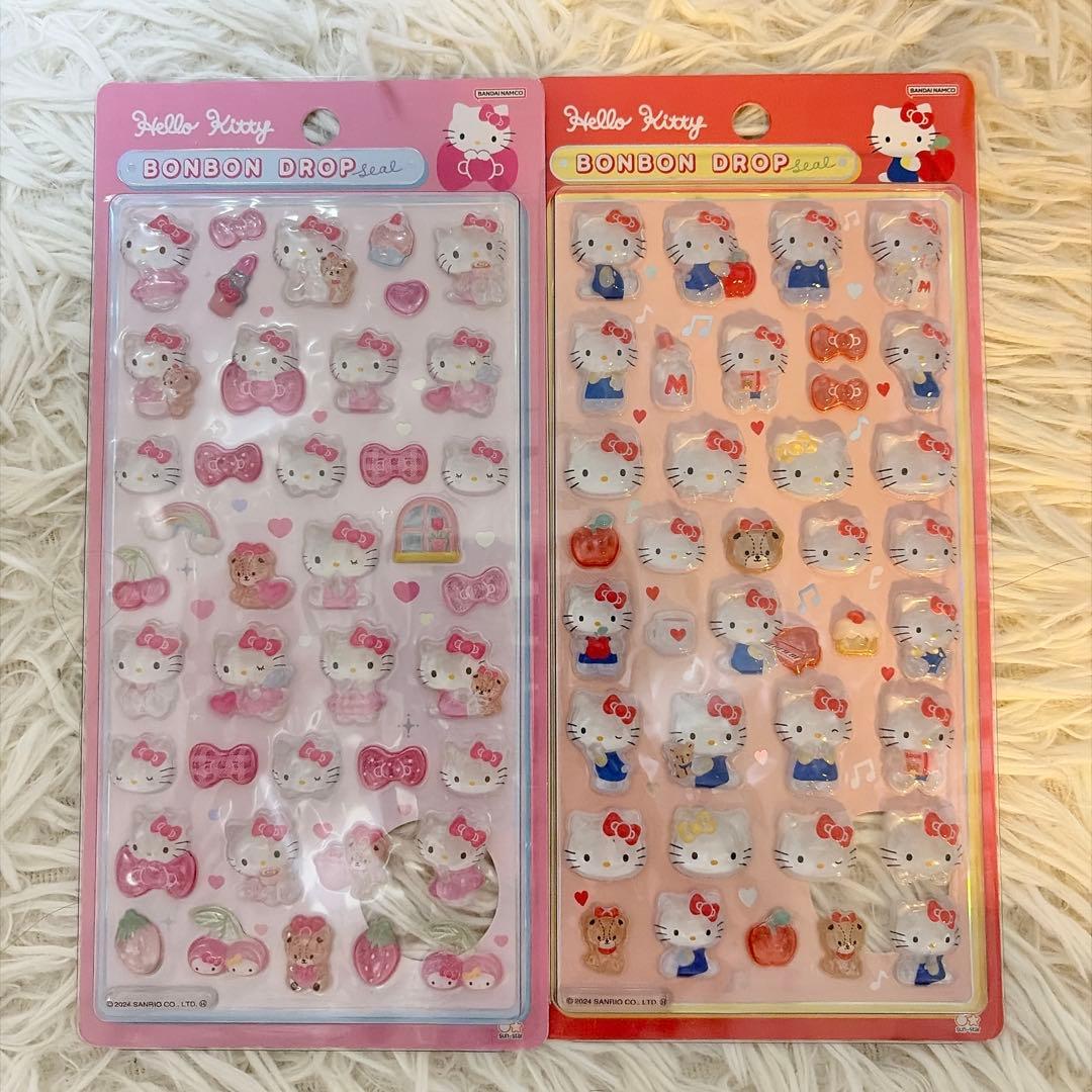 【正規品】ボンボンドロップシール サンリオ 第1弾 8点セット まとめ売り