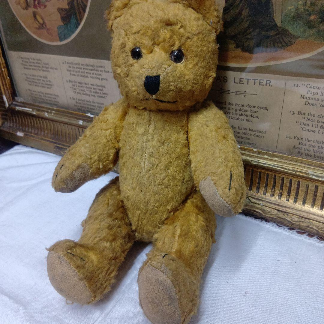 ♥ドイツからやって来た賢いお顔の　アンティーク　テディベア♥