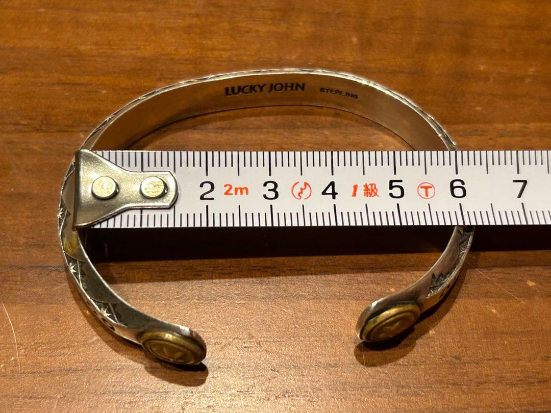 LUCKY JOHN スターリングシルバー バングル
