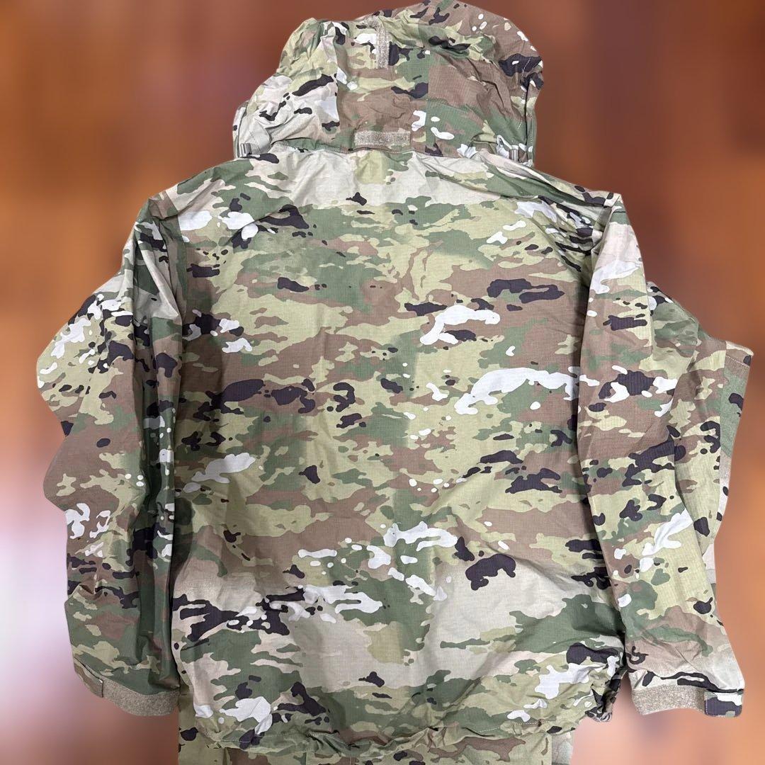 未使用極暖ロシア北朝鮮軍仕様迷彩防寒服内綿ブラックアルミ日本稀少品