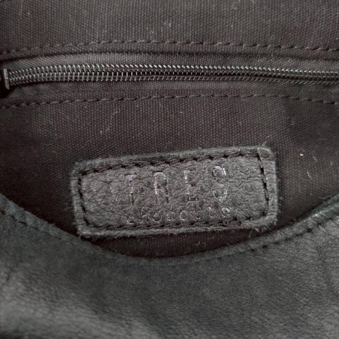 TRES y2k 00s 海外ガール 本革 スタッズ ミニショルダー バッグ