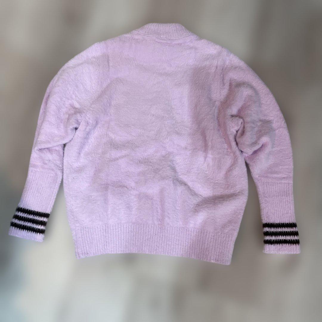 adidasオリジナルス　トレフォイルセーター　ピンク　レディース